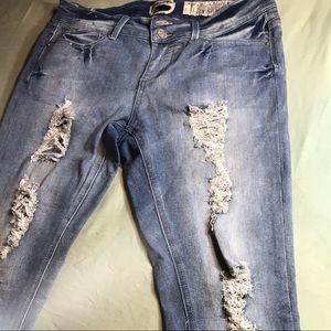 INDIGO REIN BLUE WASH JEANS